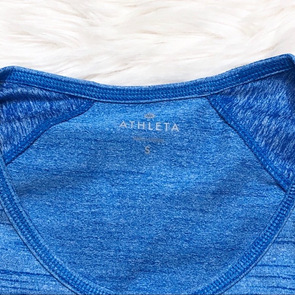 Athleta Running Wild Crew Neck Top Small - Picture 3 of 3
